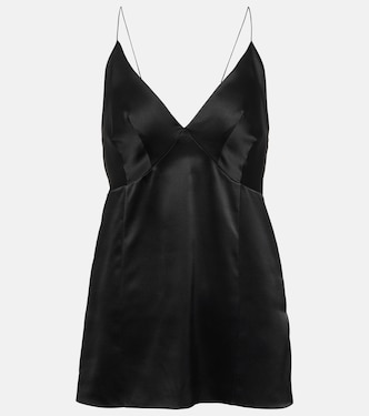 Top lencero Grisella de seda | Khaite