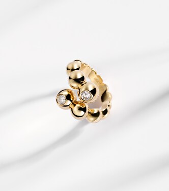 Bague Audrey Large en or 18 ct et diamants | Melissa Kaye