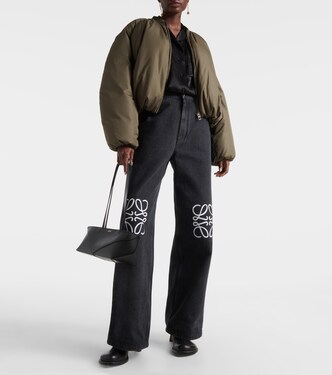 Jean ample Anagram à taille haute | Loewe