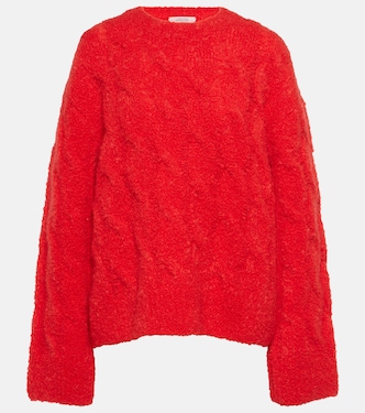 Jersey Fluffy Touch de punto trenzado | Dorothee Schumacher