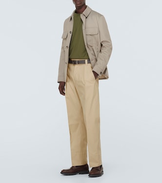Pantalones rectos Reinga de algodón | Loro Piana