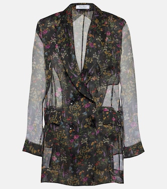 Bluse Jabot aus Seidenorganza | Max Mara