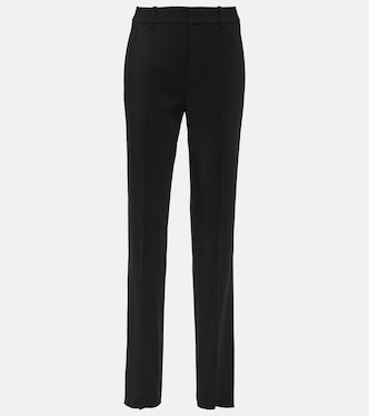 Gerade Low-Rise-Hose aus Gabardine | Saint Laurent