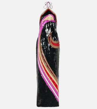 Robe mit Pailletten | Pucci