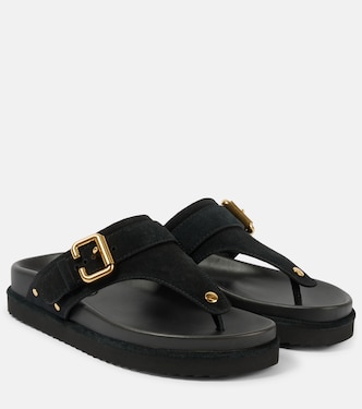 Sandali infradito Nil in suede | Chloé