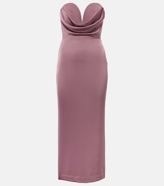 Midikleid aus Satin | Alex Perry