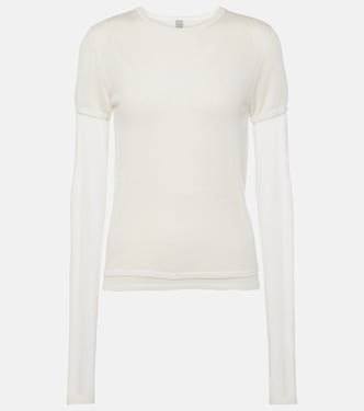 Tank top de jersey a capas | Toteme