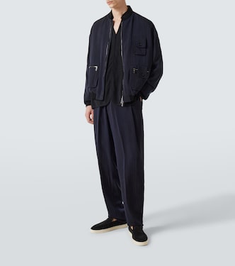 Bomber in twill | Giorgio Armani