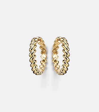 Orecchini a cerchio Coil in oro 18kt  | Anita Ko