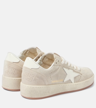Sneakers Ball Star 2 aus Veloursleder mit Leder | Golden Goose