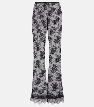Weite Hose aus Spitze | Oséree