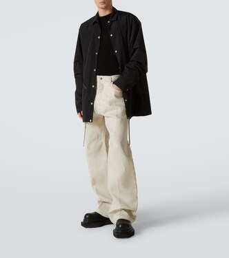 Weite Hose Geth aus Leinen-Twill | Rick Owens