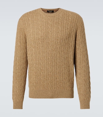 Cable-knit cashmere sweater | Loro Piana