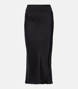Gonna midi in jersey | Rick Owens