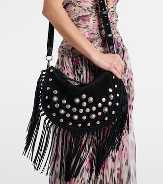 Borsa Oskan Soft Zipped in suede | Isabel Marant