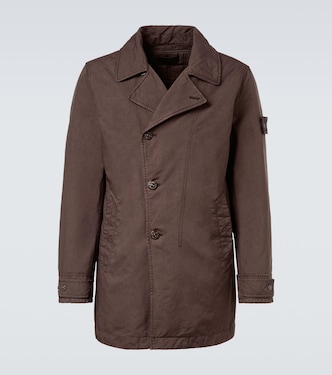 Ghost single-breasted car coat | Stone Island