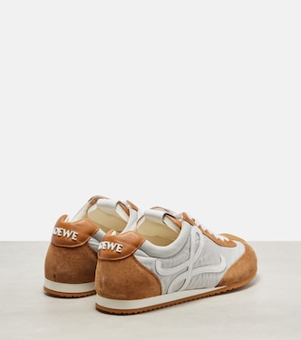 Sneakers Ballet 2.0 mit Veloursleder | Loewe