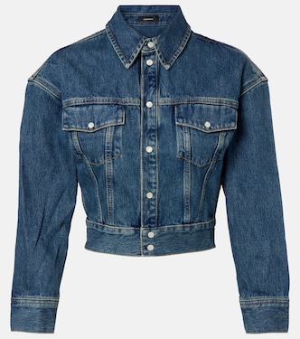 Cropped denim jacket | Wardrobe.NYC