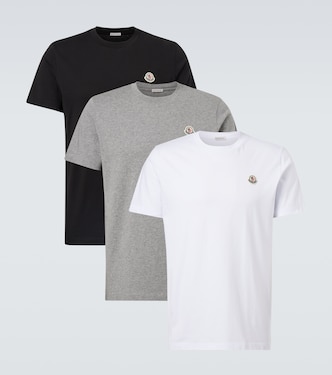 Set aus drei T-Shirts aus Baumwoll-Jersey | Moncler