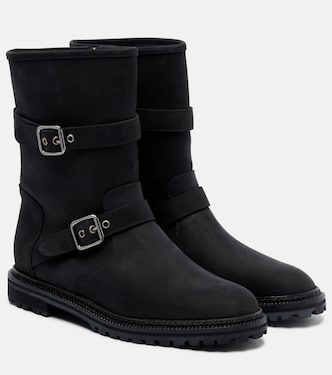 Sulaltrosa leather biker boots | Manolo Blahnik