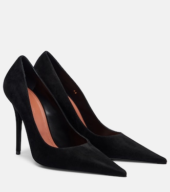 Pumps Barbara 105 aus Veloursleder | Amina Muaddi