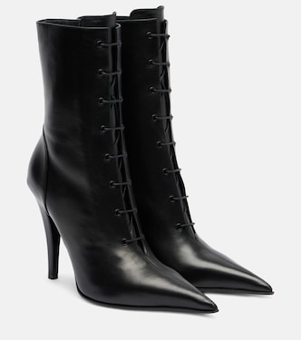 Leather ankle boots | McQueen