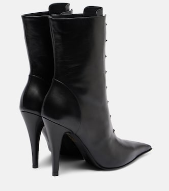 Leather ankle boots | McQueen