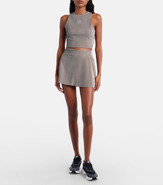 X On Minirock aus Jacquard-Jersey | Loewe