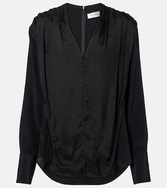 Silk crêpe de chine blouse | Victoria Beckham
