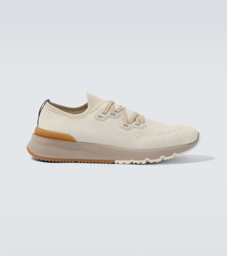 Sneakers aus Strick | Brunello Cucinelli
