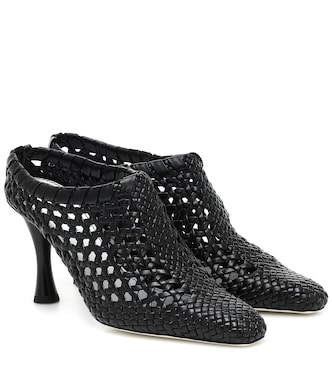 Mules de piel trenzada | Proenza Schouler