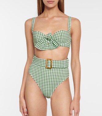 Ursula gingham bikini bottoms | Alexandra Miro