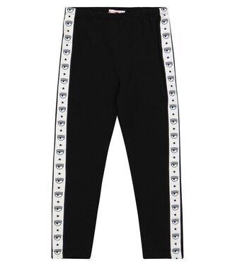 X Chiara Ferragni Leggings Logomania | Monnalisa