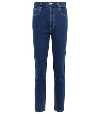 Jeans ajustados Beatnik de tiro alto | Slvrlake