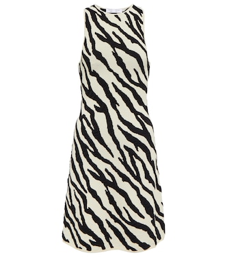 White Label zebra-print minidress | Proenza Schouler