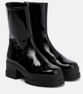 Wilmer patent leather ankle boots | Clergerie