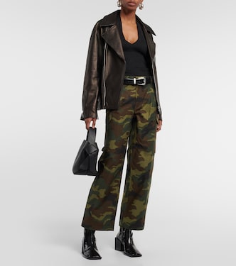 Pantalones cargo Yannic en sarga de algodón | Nili Lotan