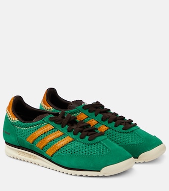 x Wales Bonner SL72 suede and knit sneakers | Adidas