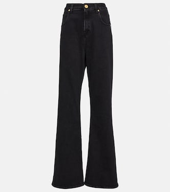 Jeans flared de tiro alto | Balmain