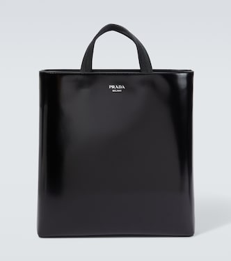 Leather tote bag and water bottle set | Prada