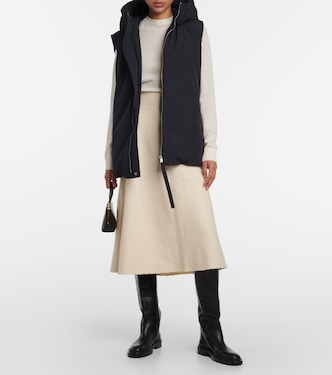 Oversize-Daunenweste | Jil Sander