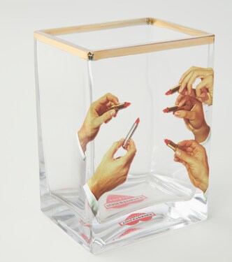 x Toiletpaper Lipsticks Small glass vase | Seletti