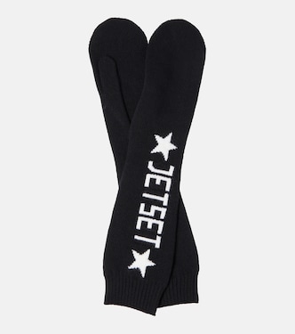 Muffole in lana vergine con logo | Jet Set