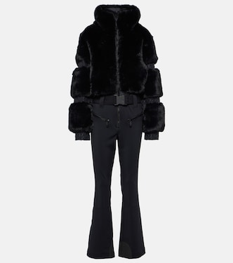 Skianzug Lieke mit Faux Fur | Goldbergh