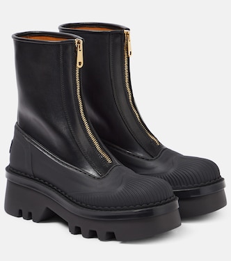 Ankle Boots Raina aus Leder | Chloé