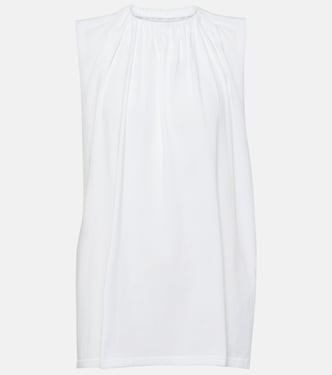 러플 코튼 저지 탑 | MM6 Maison Margiela