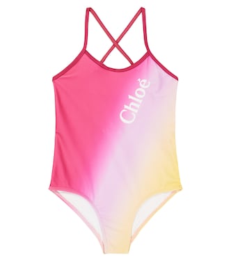 Bañador con estampado tie-dye | Chloé Kids