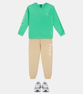 Pantalon de survêtement en coton mélangé | Polo Ralph Lauren Kids
