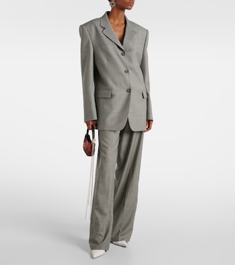 Blazer oversize in lana | Magda Butrym