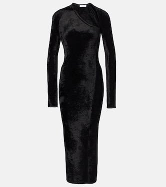 Midikleid aus Samt | Alaïa